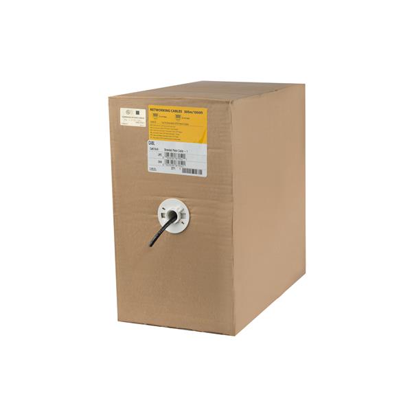 StarTech (WIRC6PATBKRL) - Câble de raccordement Cat6 UTP - 1 000 pi (Noir)