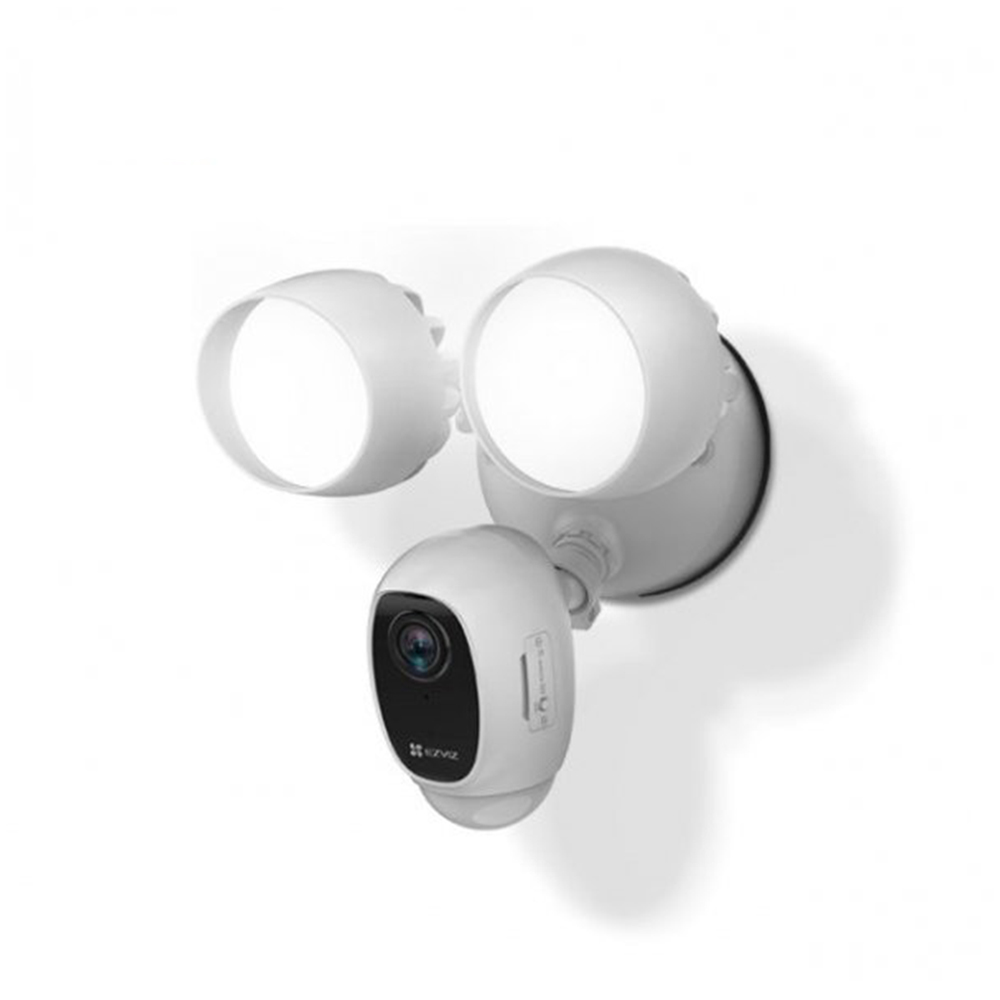 Caméra de sécurité extérieure intelligente Wi-Fi avec projecteur EZVIZ LC1C