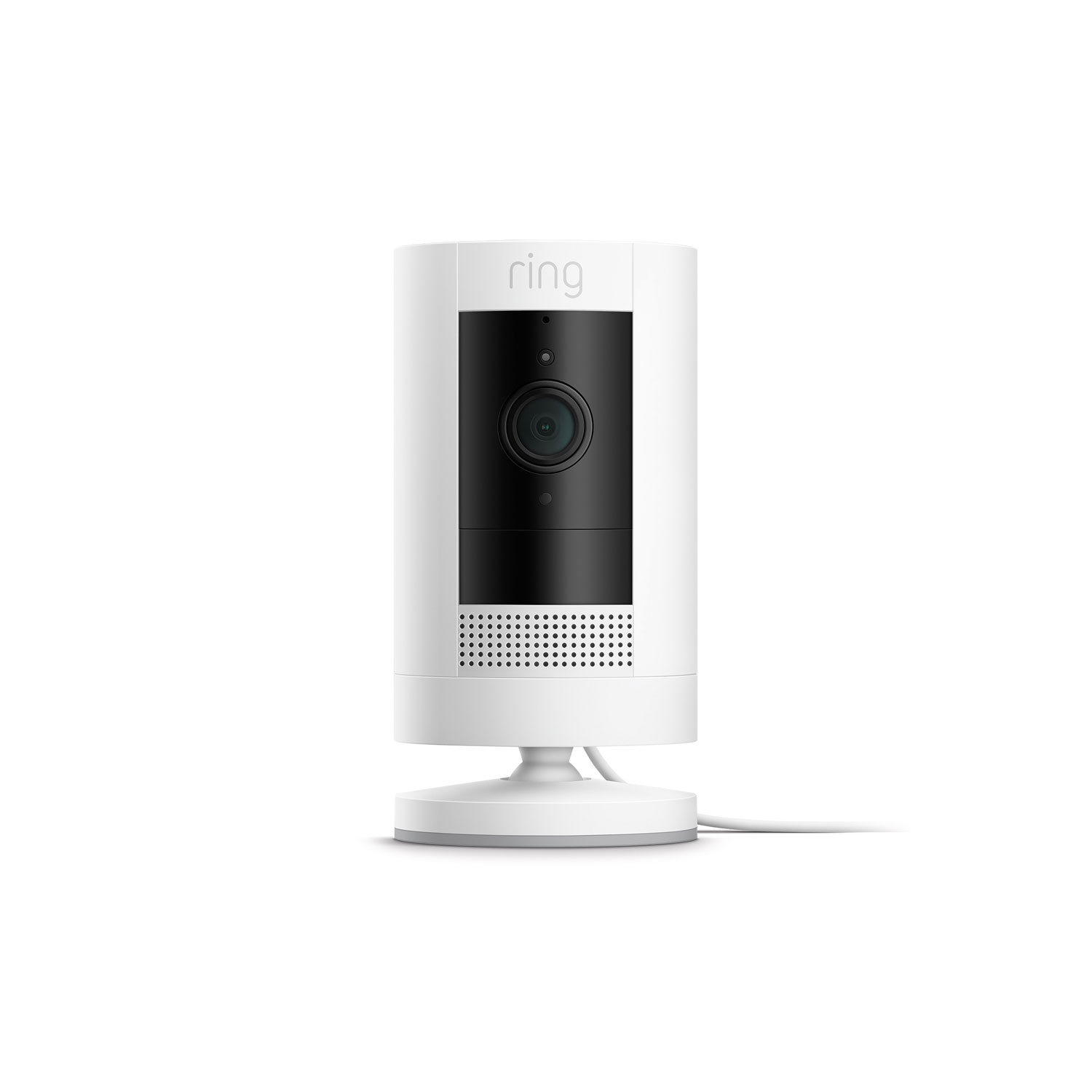 Ring - Caméra verticale filaire blanc