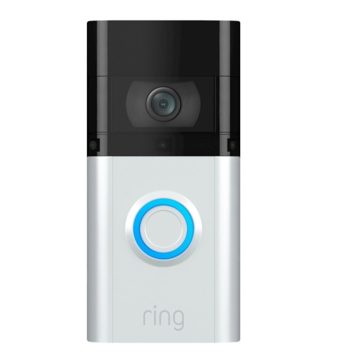 Ring Wi-Fi Video Doorbell 3 Plus, Wire-free,1080p HD Pre-Roll Video Capture, Two-Way Audio, Dual-Band Wi-Fi 2.4gHz/5gHz, Works 