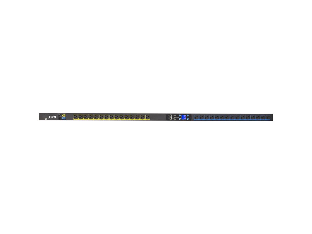 Eaton ePDU 24 prises 38U PDU rackable - Entrée NEMA L5-30P - Sortie 24x NEMA 5-20R - 120 V AC - 2,88 kW (EMI102-10)