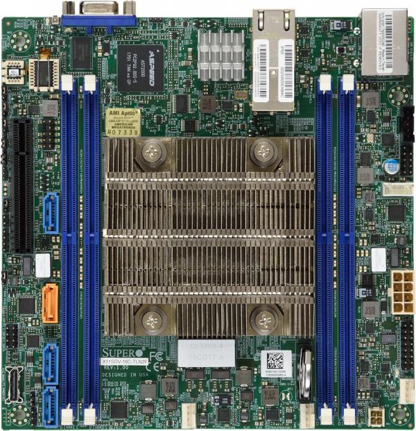 SUPERMICRO Carte mère-(MBD-X11SDV-16C-TLN2F-O)