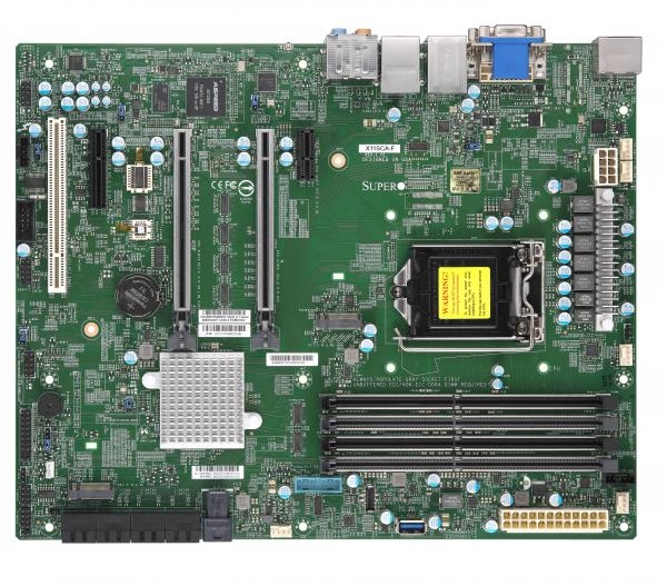 arte de serveur / station de travail Supermicro X11SCA-F - Xeon E-2200 / E-2100 LGA1151 - ATX (X11SCA-F-O