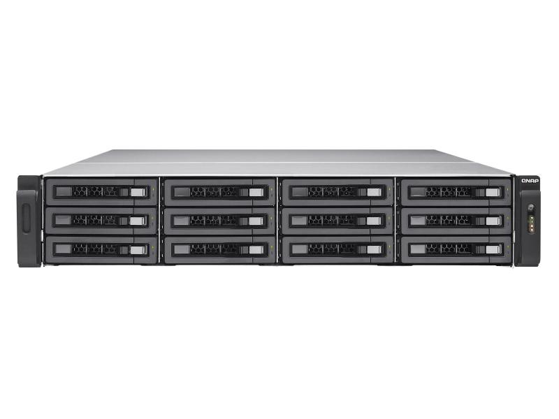 QNAP TES-1885U 12+6-Bay 16GB 2U Rackmount NAS Server - 2x10GbE SFP+ (TES-1885U-D1531-16GR)