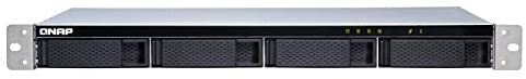 QNAP TL-R400S 4-Bay JBOD 1U Rackmount Expansion Unit - for select NAS Server - QXP-400eS-A1164 SATA Interface card included (TL