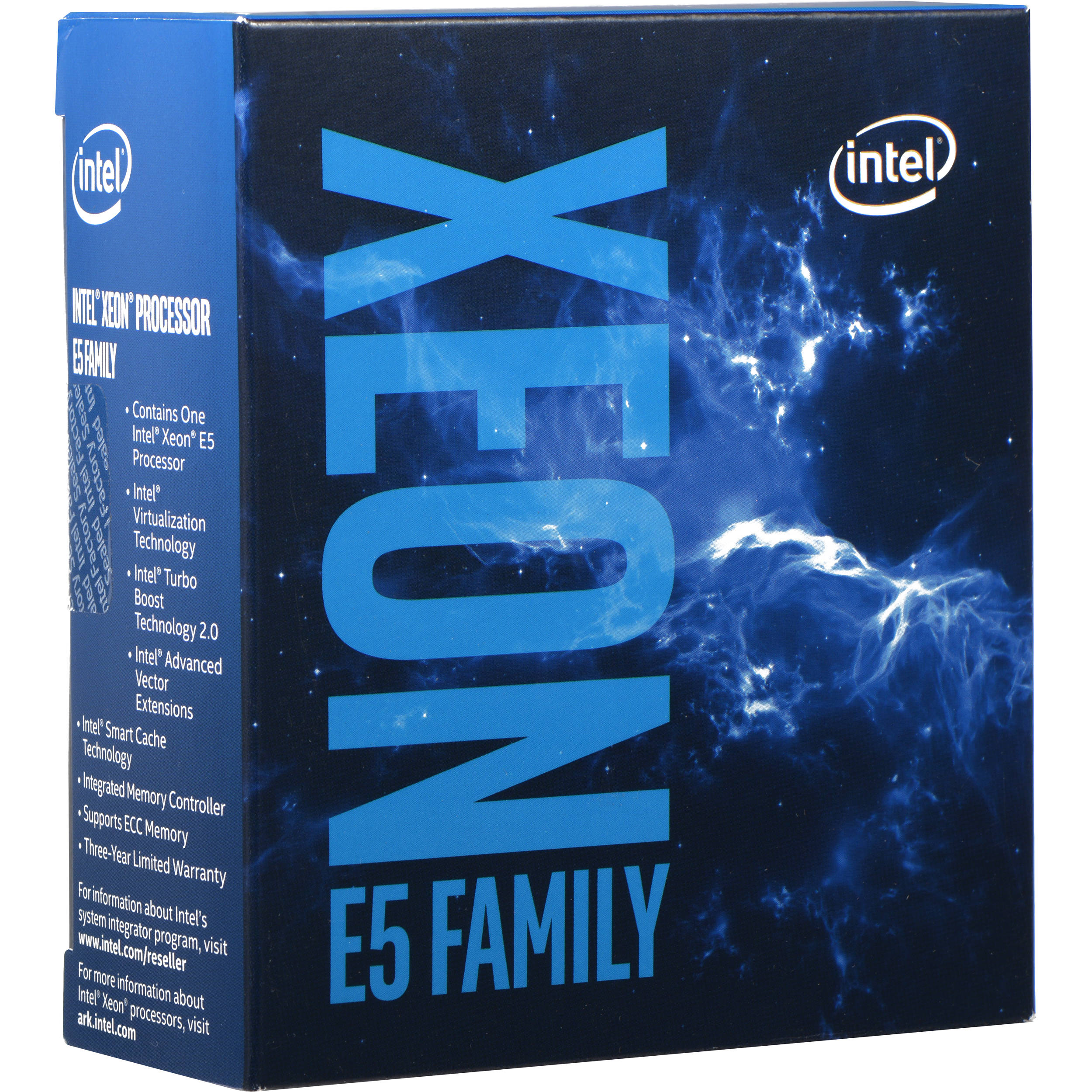 Intel (Xeon E5-2620v4) - Processeur -- 8 coeurs / 16 fils / 2,10 GHz 20M / Mém. cache 15 Mo / LGA2011-3 - Détail (BX80660E52...