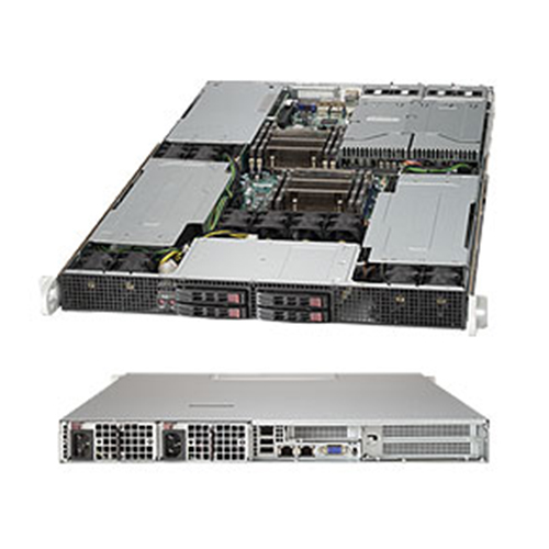 Supermicro SuperServer SYS-1027GR-TRF Intel® Xeon® processor E5-2600 v2, DDR3 1866MHz; 8x DIMM slots (SYS-1027GR-TRF)