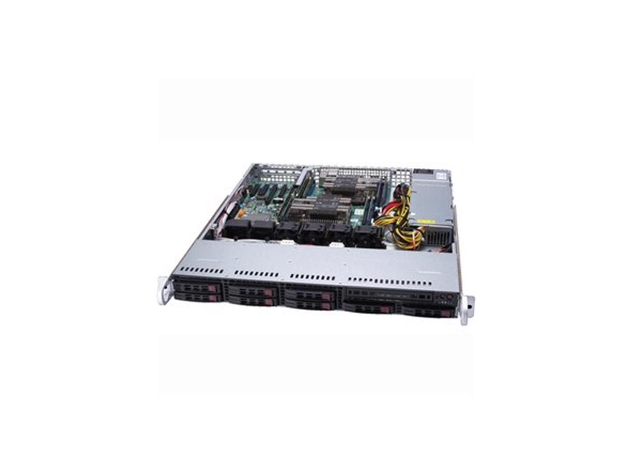 SuperMicro Dual Xeon 1U Rack Server - Special Build | 1x SYS-1029P-WTRT WIO System (CSE-116AC2-R706WBP + X11DDW-NT),  2x P4X-SK