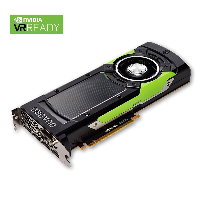 Contrôleur de carte graphique PNY Nvidia Quadro GP100 de 16 Go pour station de travail serveur - Refroidissement passif PCIe...