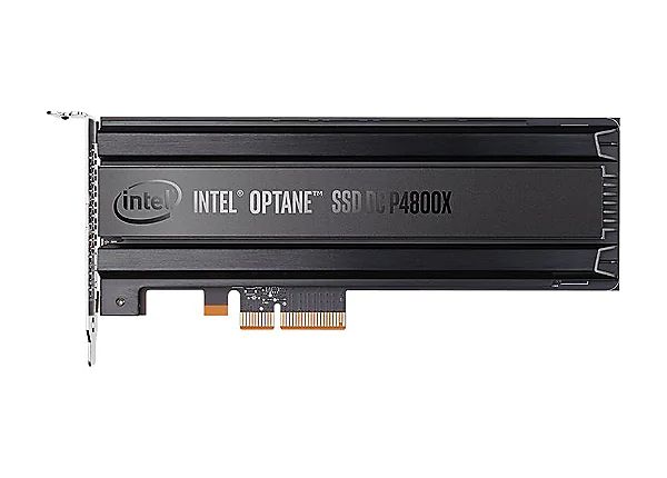 SSD de serveur Optane Intel 3D XPointDC P4800X de 750 Go avec IMDT PCIe3.0x4 30DWPD (MDTPED1K750GA01)