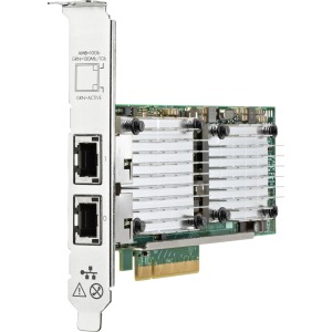 ontrôleur Ethernet de serveur HPE 10 Gb à 2 ports 530T - PCI-E x8 profil bas (656596-B21