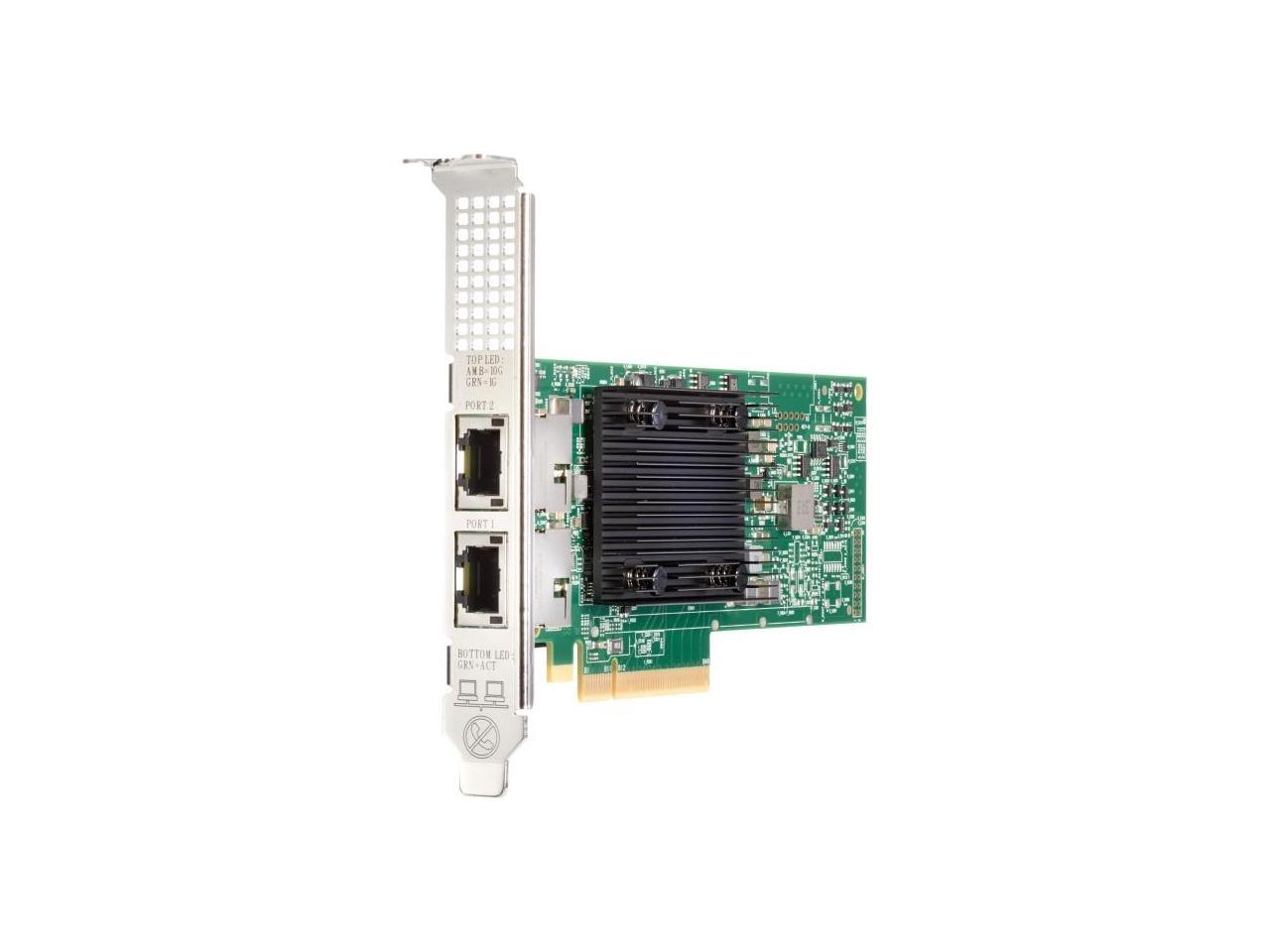 ontrôleur Ethernet pour serveur HPE 535T à 2 ports 10 Gb - PCI-E x8 à profil ba