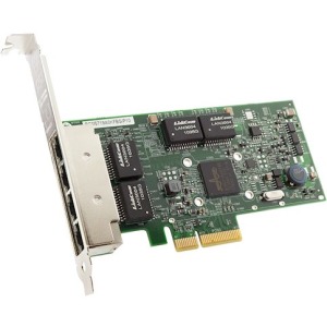 ontrôleur Ethernet pour serveur Lenovo ThinkSystem NetXtreme à 4 ports GbE - PCIe 2.0 x4, Broadcom (7ZT7A00484) - comprend u...