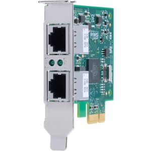 ontrôleur Ethernet de serveur double port Gigabit Allied Telesis AT-2911T/2 - PCIe x1 (AT-2911T/2-901