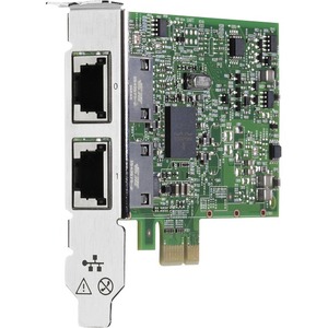ontrôleur Ethernet de serveur HPE 332T GbE à 2 ports - PCI-E x1 faible encombrement (615732-B21