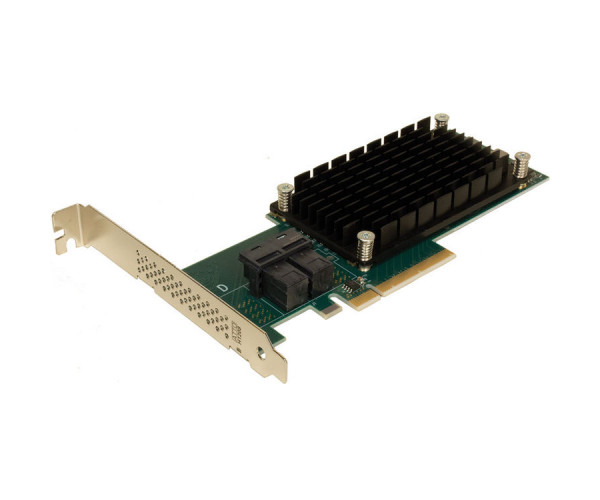ATTO ExpressSAS® H1208 8-Port 12Gb/s SAS/SATA HBA Controller -  PCIe 3.0 x8 Low-Profile (ESAH-1208-000)