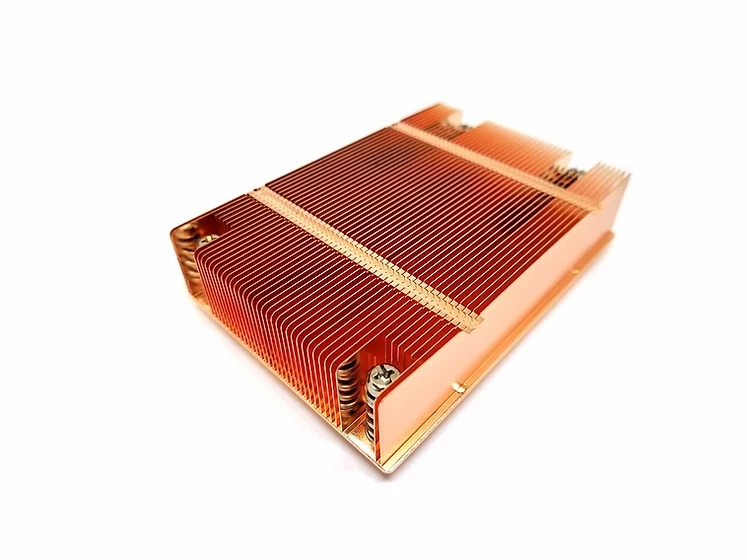 Radiateur de CPU Dynatron A28 pour serveur et poste de travail 1U et plus - SP3 TR4 sTRX4 passif | Base de chambre à vapeur ...