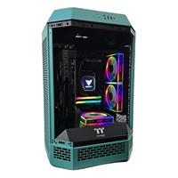 ARMOURY T300 Gaming PC AMD Ryzen 7 7800X3D, GeForce RTX 4070 SUPER, 32GB DDR5, 1TB NVMe SSD, Wi-Fi 6, AIO Liquid Cooling, Windows 11 Home (Turquoise)