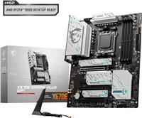 MSI X670E GAMING PLUS WIFI, AMD ATX AM5, Supports AMD Ryzen 7000 Series Desktop Processor, 4 Dimm DDR5, PCIE 5.0, M.2 x 4, USB 3.2 Ports Type-C, JRGB, WIFI 6E