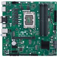 ASUS B660M-C D4-CSM-SI BULK PACK Desktop Motherboard - Intel B660 Chipset - Socket LGA-1700 - Intel Optane Memory Ready - Micro ATX - Pentium Gold, Celeron, Core i5, Core i9, Core i3, Core i7 Processor Supported - 128 GB DDR4 SDRAM Maximum RAM - DIMM, UDIMM - 4 x Memo