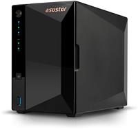 Asustor Drivestor 2 Pro Gen2 AS3302T v2 2 Bay NAS Storage (Diskless), 1.7GHz Quad-Core, 2.5GbE Port, 2GB RAM DDR4, Network Attached Storage Device for Home Personal Cloud Storage