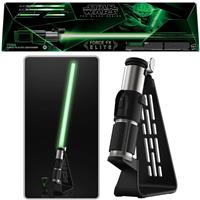 Hasbro Star Wars The Black Series Yoda Force FX Elite Electronic Lightsaber Prop Replica