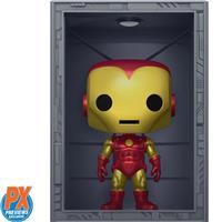 Funko POP! Marvel Iron Man Hall of Armor Iron Man Model 4 Deluxe #1036 - Previews Exclusive