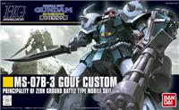 BANDAI Hobby HGUC 1/144 #117 MS-07B-3 Gouf Custom "Gundam The 08th MS Team" Model Kit