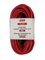 iCAN FL-101 50ft Outdoor Extension Cord