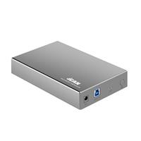 iCAN RSH-339 3.5" USB 3.0 SATA III Hard Drive Enclosure with Max Speed 6Gbps, Sliver(Open Box)