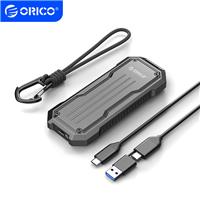 Orico OXS2C3 M.2 NVME&NGFF Outdoor Travel Enclosure(6Gbps/10Gbps) with USB 3.2 Gen2 Type-C