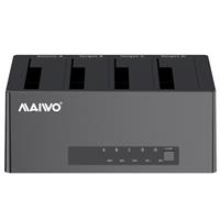 Maiwo K3084 Four Bay HDD Docking Station with Offline 1:3 Clone/ Duplicator