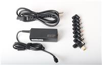 iCAN B0D08-ETL 45W Universal Laptop Charger with 8 DC Tips