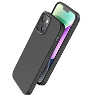 HOCO Pure Series Silicone Magnetic Protective Case for iPhone 15, Black