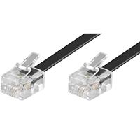 iCAN Telephone Cable with 6-Position 4-contacts Reverse-wired -14 ft. (203-1392-1)