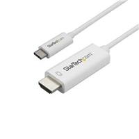 Startech USB C To HDMI-  White 1m 4K 60Hz (CDP2HD1MWNL)