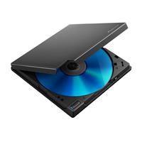 Pioneer Optical Drive Slim BDRW/DVDRW BDR-XD08B Blu-ray Disc Writer clamshell Retail