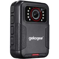 GekoGear Aegis 110 1080P Full HD Body Cam with IP65 | 110° Wide Angle Lens | Infrared Night Vision | Loop Recording | 2" LCD Screen | IP65 Water Resistant | Compact & Durable | Password Protected System | Multi-Functional Body Worn Camera use for Security, Police, & other Military LEO Personnel (Bodycam) (mygekogear)