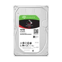 Seagate  Recertified IronWolf ST10000VN000 10 TB Hard Drive - 3.5" Internal - SATA (SATA/600) - Conventional Magnetic Recording (CMR) Method - Server, Workstation, Desktop PC, Storage System Device Supported - 7200rpm - 3 Year Warranty