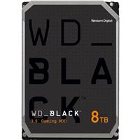 WD Black 8TB Hard Drive - 3.5" Internal - SATA (SATA/600) - Black - 7200rpm(WD8002FZBX)