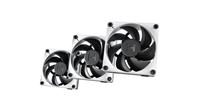 HYTE THICC FP12 (3 Pack) - 120mm x 32mm Silent High Performance Fans - Liquid Crystal Polymer Blades - 0-3,000 RPM - 105.8 CFM Airflow - 8.14 mm-H2O Static Pressure - Powered By Nexus Link - White/Black