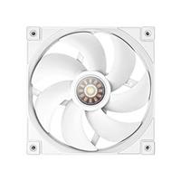 DeepCool FT14 WH, 140mm FDB Fan, 3-Phase 10-pole 12-slot Motor, PWM, Transparent Center Window, Subtle White LED underglow, White