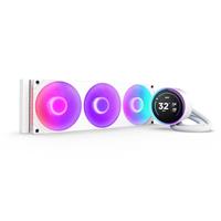 NZXT Kraken Elite 360 RGB - 360mm AIO Liquid Cooler with 2.72" IPS LCD & RGB (White)