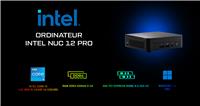 Intel NUC 12 Pro NUC12WSKi5 Business Mini PC - Intel Core i5 12th Gen i5-1240P, 8GB RAM DDR4, 500GB PCIe NVMe SSD, Intel Iris Xe Graphics, Wi-Fi 6 (802.11ax), Windows 11 Pro