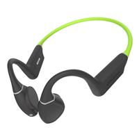 CREATIVE Outlier Free+ Wireless Bone Conduction Headphones with Adjustable Transducers, Dark Slate Grey & Lime Green