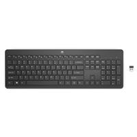 HP 230 Wireless Keyboard - Wireless Connection - Low-Profile, Quiet Design - Windows & Mac OS - Laptop, PC Compatible - Shortcut Keys & Number Pad - Long Battery Life (?3L1E7AA#ABA),Black