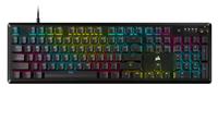 CORSAIR K70 CORE RGB Mechanical Gaming Keyboard - CORSAIR Red Linear Switches - Sound Dampening - Rotary Dial  - Aluminum Top Plate - Onboard Storage