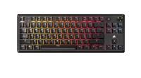 CORSAIR K70 CORE TKL RGB Mechanical Gaming Keyboard - CORSAIR MLX Red v2 Linear Switches - Sound Dampening - Rotary Dial