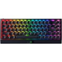 RAZER BlackWidow V4 Mini HyperSpeed Wireless Hot Swappable 65% Gaming Keyboard: HyperSpeed Wireless & Bluetooth 5.0 - Orange Switches Tactile & Quiet - Phantom Pudding Keycap - 200 Hr Battery (RZ03-05150200-R3U1)