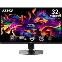 MSI MAG 321UP QD-OLED 32" 4K 3840x2160 QD-OLED 165Hz 0.03ms (GTG) Height Adjustable 2x HDMI 2.1 1x DisplayPort 1.4 1x Type-C Gaming Monitor, MAG 321UP QD-OLED